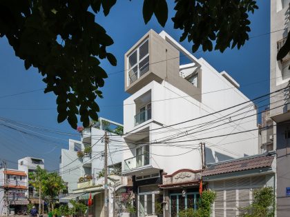 A Vibrant and Cheerful Light-Filled Home Full of Character in Ho Chi Minh by NatureArch Studio (1)