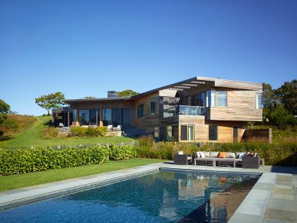 A Beautiful Contemporary Farmhouse with Luminous Interior in Massachusetts by Charles Rose Architects (6)