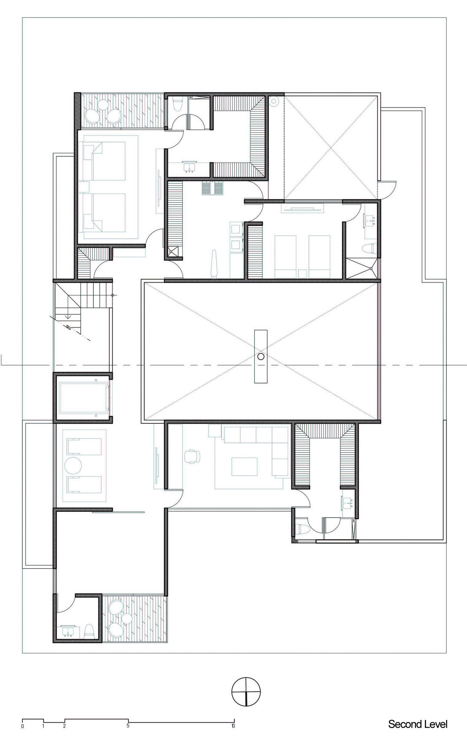 A Beautiful Modern Home with Cantilevered Volume and Floor-to-Ceiling Glass Walls in Garza Garcia by GLR Arquitectos (21)