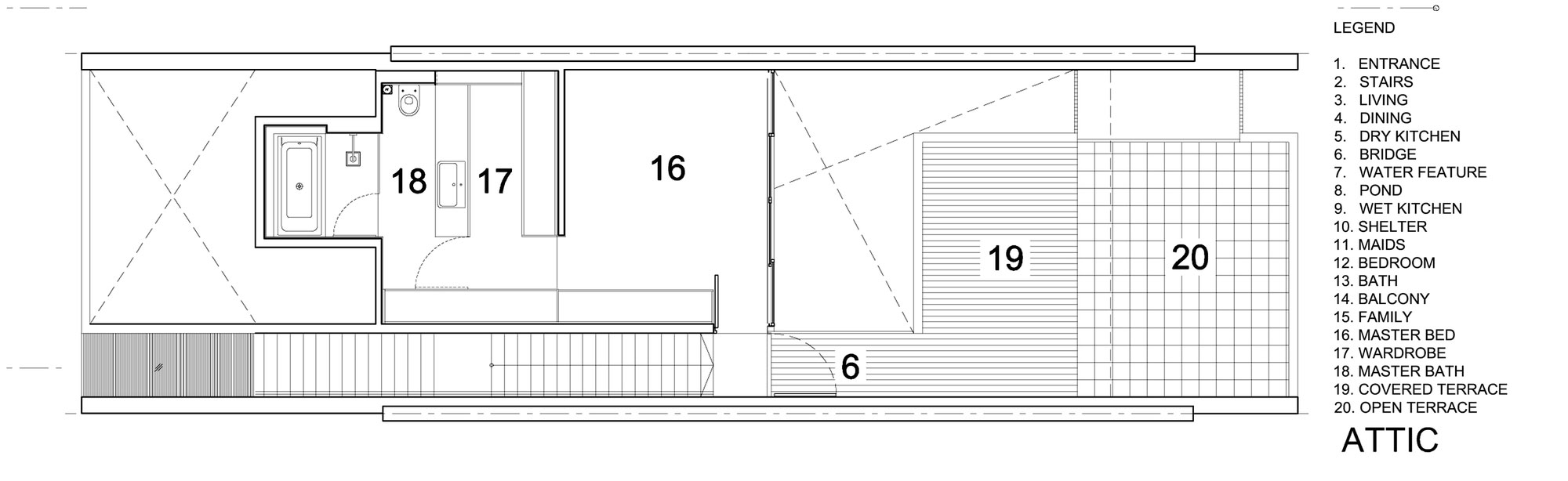 A Beautiful Modern House Made of Concrete Boxes and Timber Elements in Singapore by Hyla Architects (35)