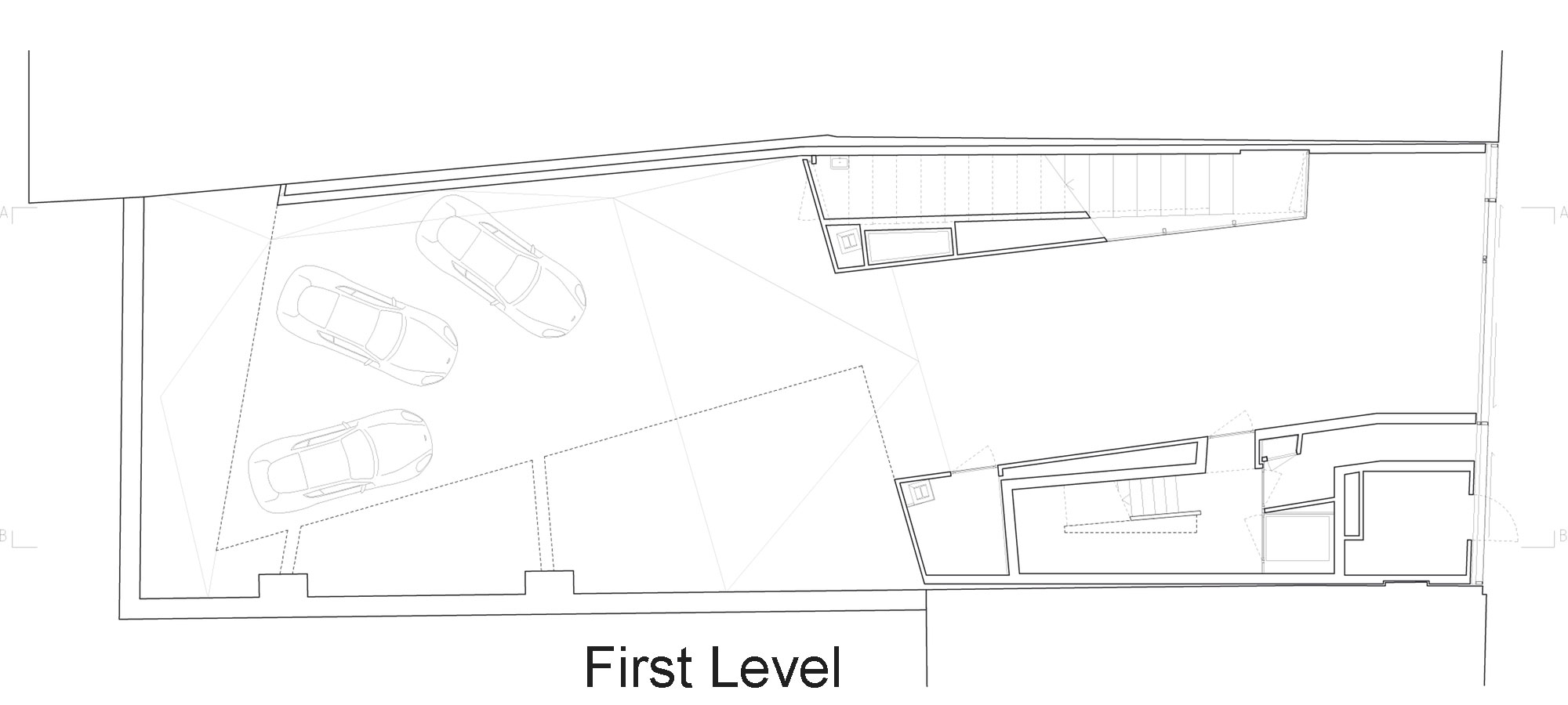 A Beautiful Modern House for a Vintage Car Collector in Maastricht, The Netherlands by Wiel Arets Architects (17)