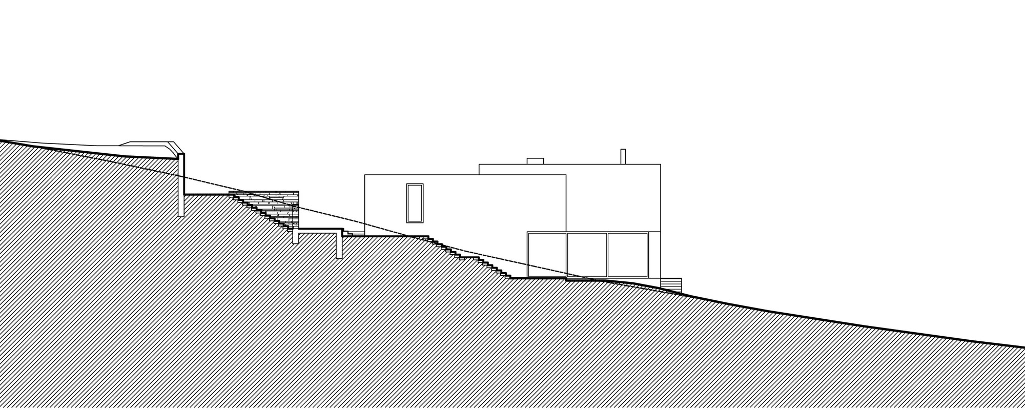 A Beautiful Modern House with Geometric White Exteriors in Děčín, Czech Republic by Studio Pha (17)