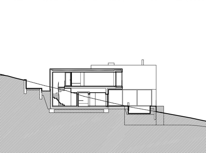 A Beautiful Modern House with Geometric White Exteriors in Děčín, Czech Republic by Studio Pha (19)