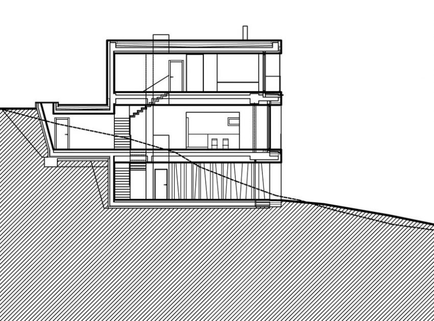 A Beautiful Modern House with Geometric White Exteriors in Děčín, Czech Republic by Studio Pha (20)