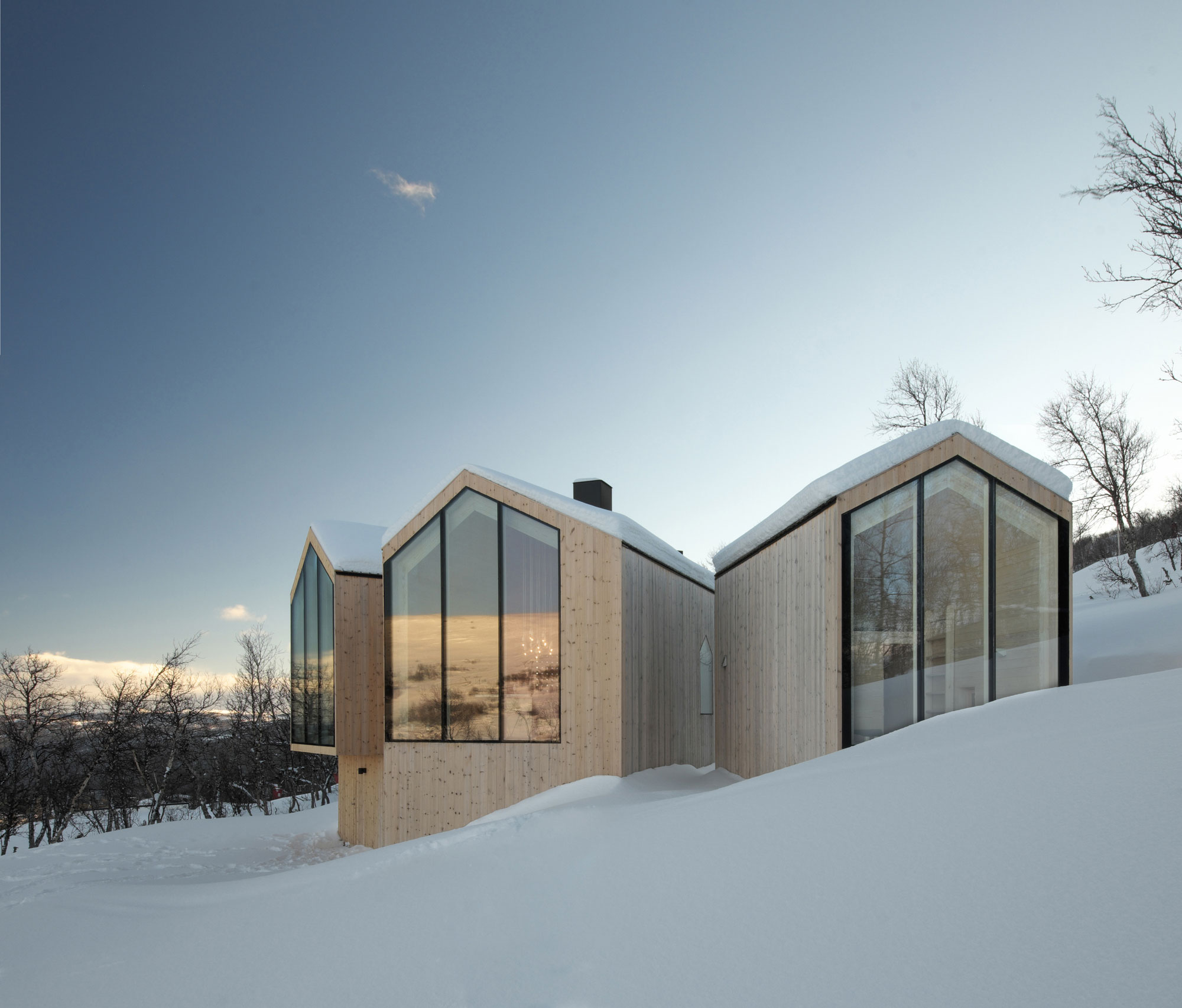A Beautiful Mountain Home with Unique Character in Buskerud, Norway by Reiulf Ramstad Arkitekter (1)