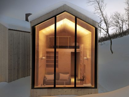 A Beautiful Mountain Home with Unique Character in Buskerud, Norway by Reiulf Ramstad Arkitekter (2)