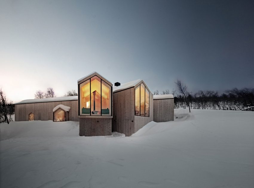 A Beautiful Mountain Home with Unique Character in Buskerud, Norway by Reiulf Ramstad Arkitekter (4)