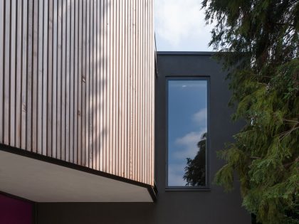 A Beautiful Multi-Faceted Modern Home for a Family of Three Generations in Surrey, England by SOUP Architects (11)