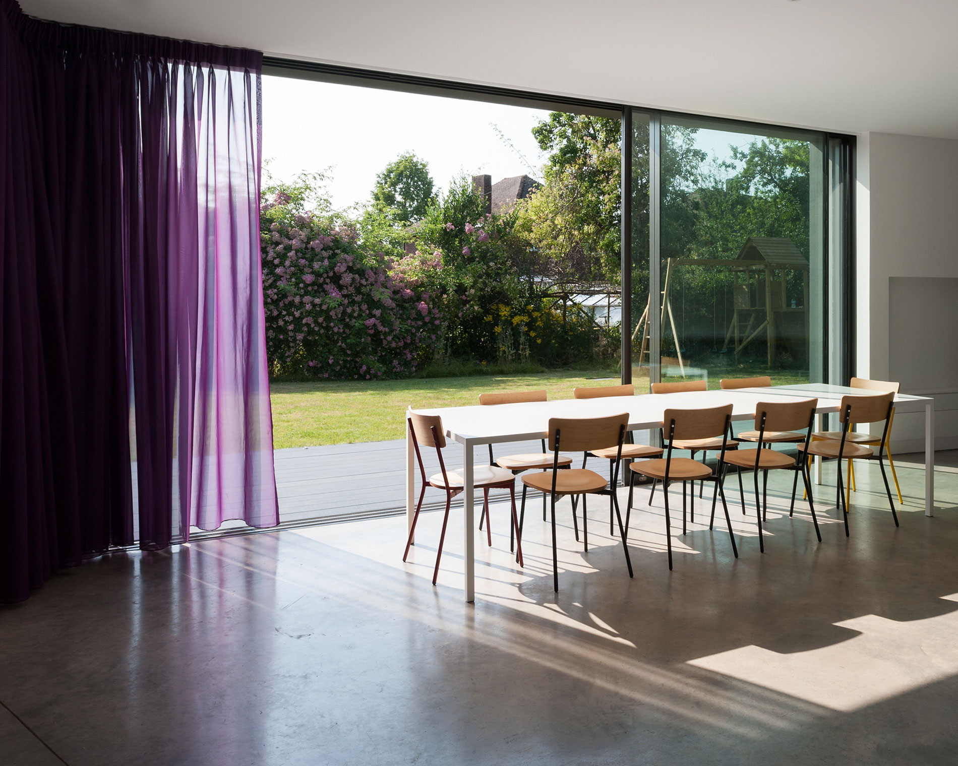 A Beautiful Multi-Faceted Modern Home for a Family of Three Generations in Surrey, England by SOUP Architects (15)