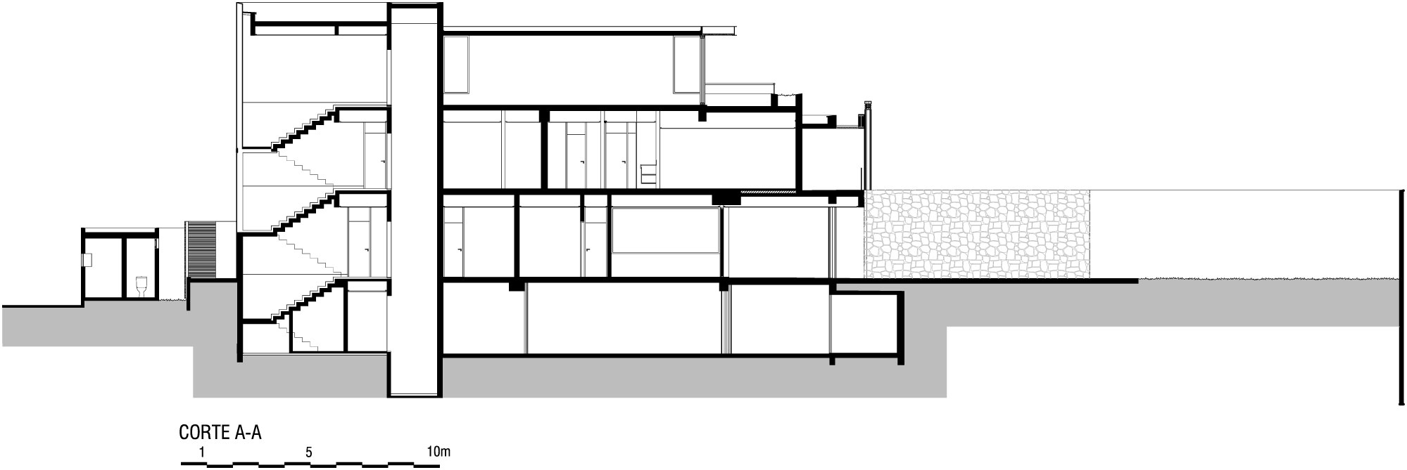 A Beautiful Rectangular House with a Mixture of Concrete and Steel Structures in São Paulo by Reinach Mendonça Arquitetos Associados (27)