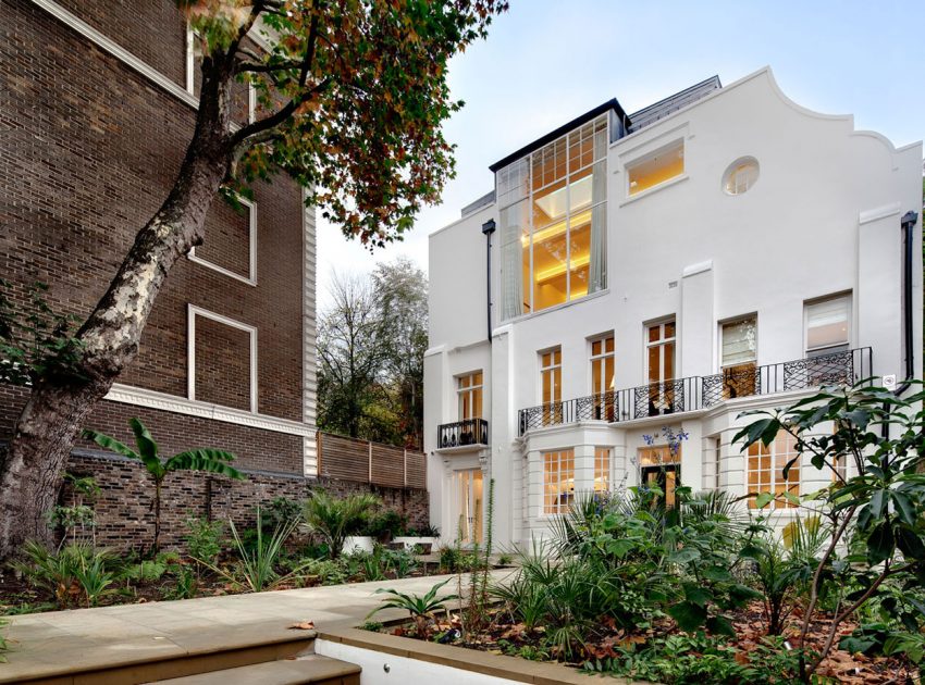 A Bright and Beautiful Family Home for Spectacular Art Collectors in London by DOSarchitects (1)