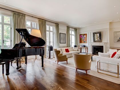 A Bright and Beautiful Family Home for Spectacular Art Collectors in London by DOSarchitects (3)