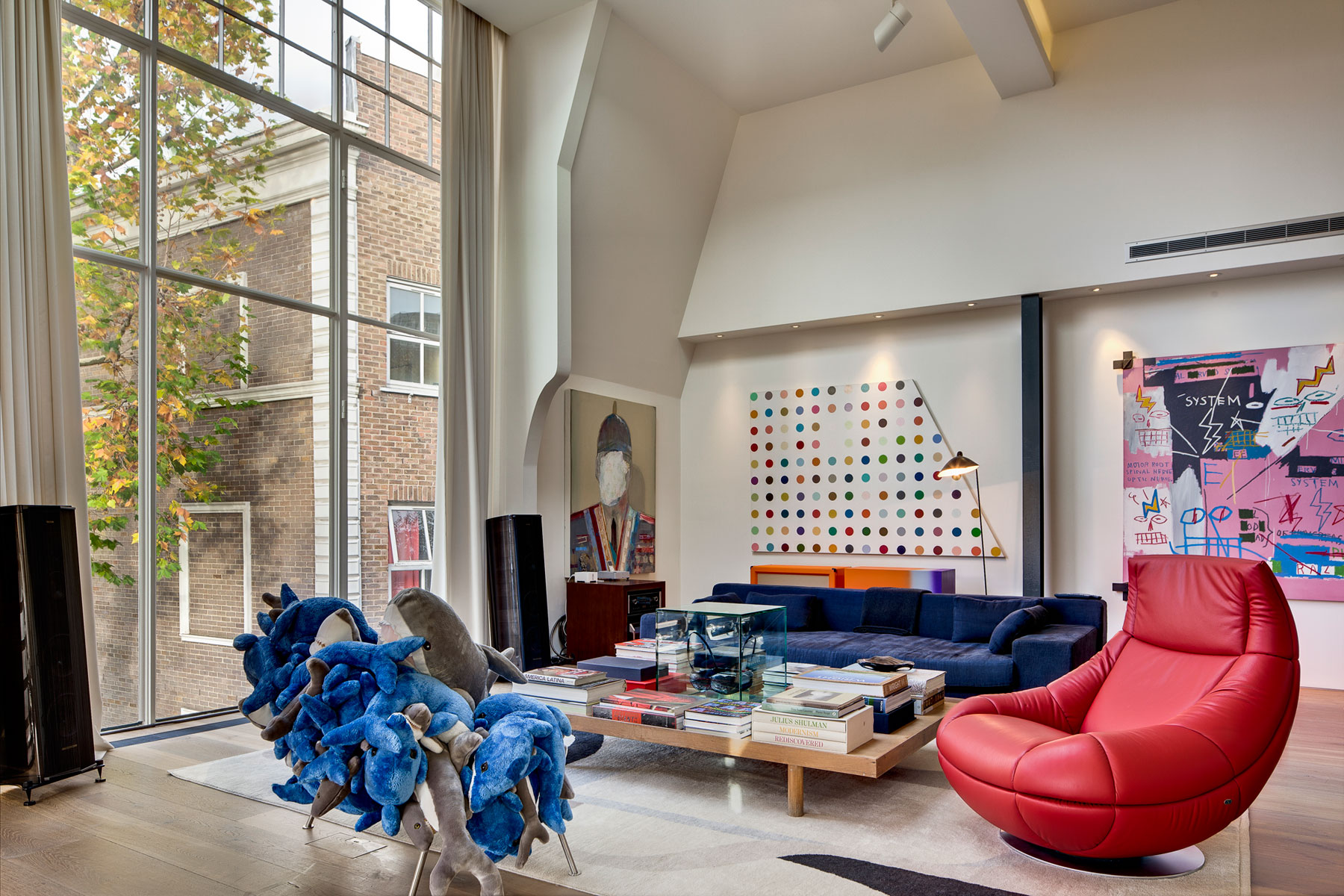 A Bright and Beautiful Family Home for Spectacular Art Collectors in London by DOSarchitects (8)