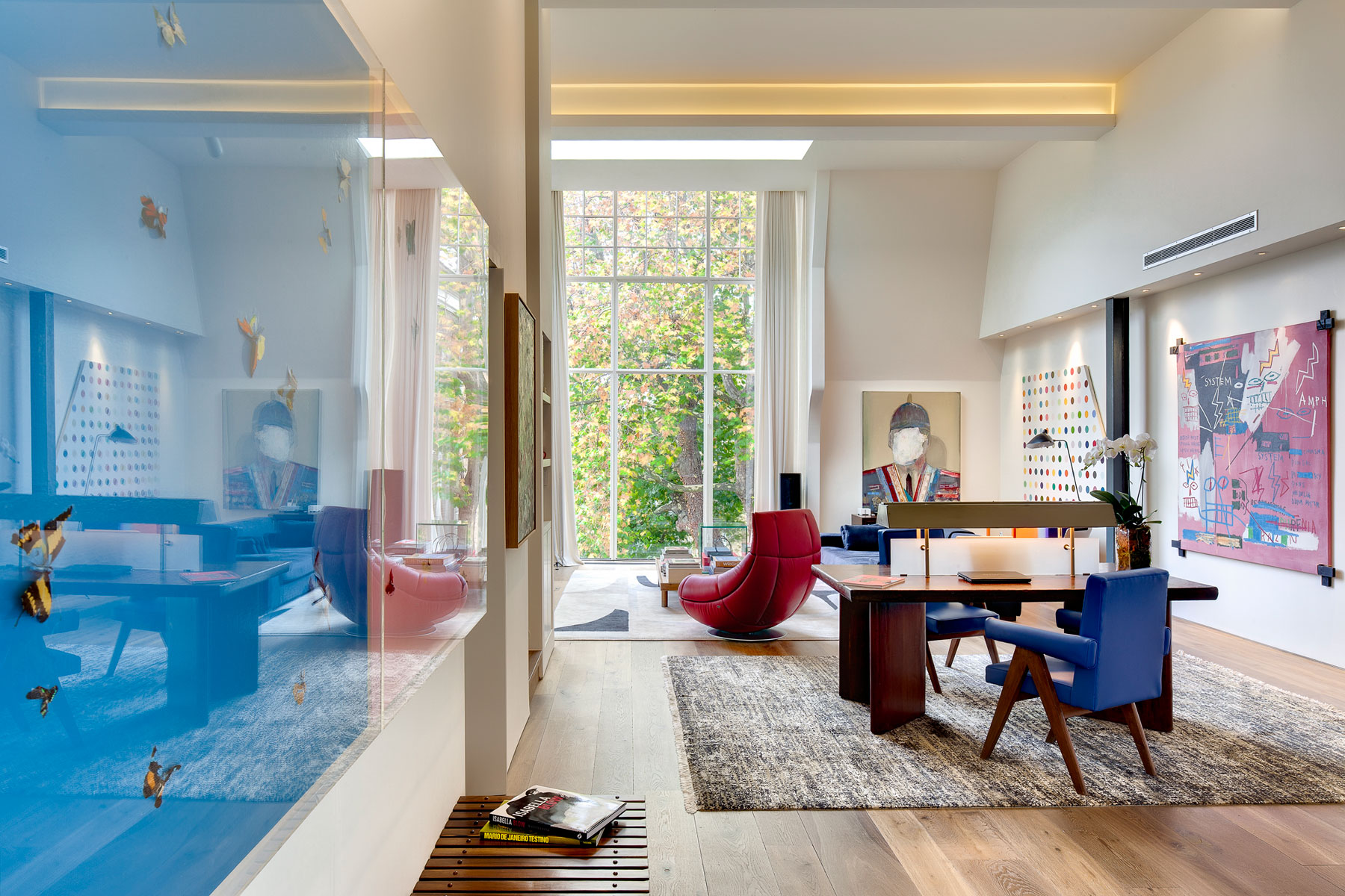 A Bright and Beautiful Family Home for Spectacular Art Collectors in London by DOSarchitects (9)