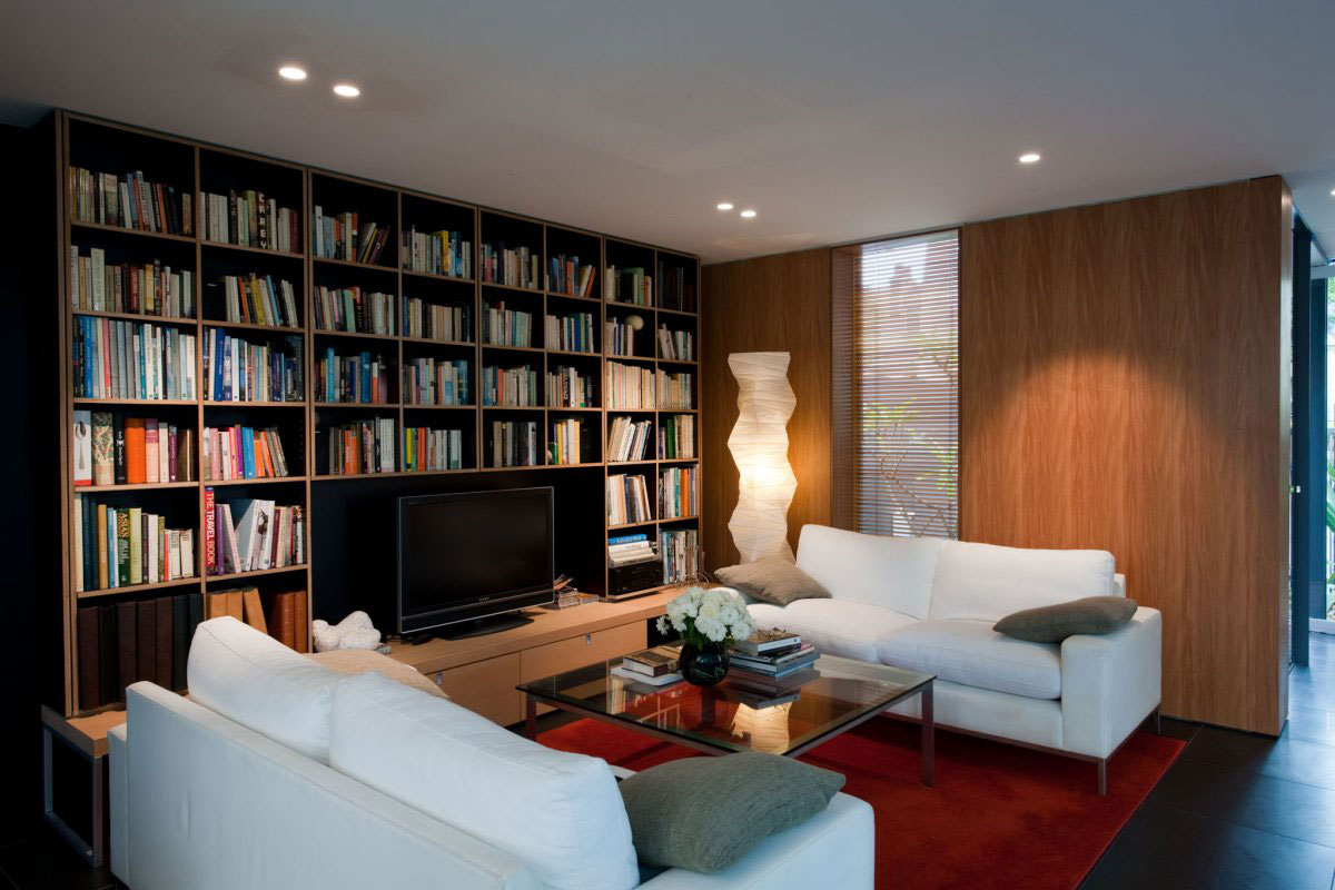 A Beautiful and Sustainable Home with Warm and Elegant Interiors in Sydney, Australia by Grove Architects (5)