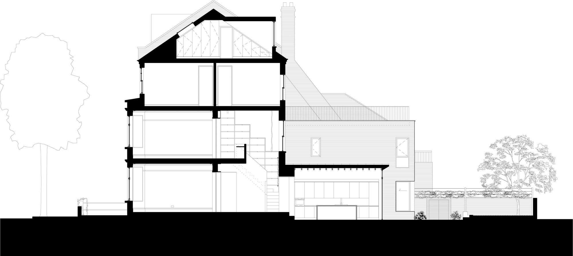 A Bright Contemporary Home with Plenty of Natural Light in London, England by Platform 5 Architects (18)