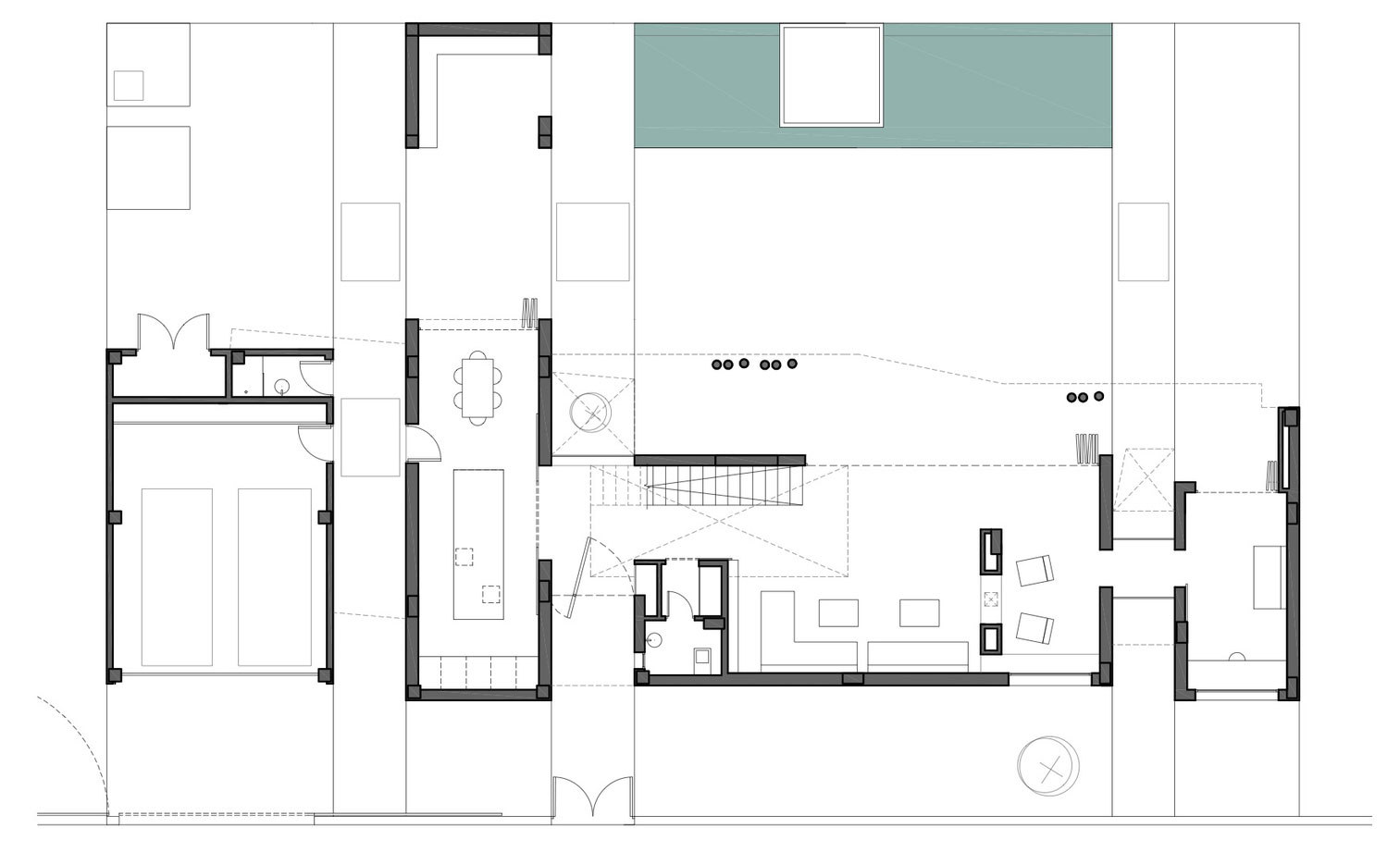 A Bright Contemporary Home with Pool and White Interior and Exterior in Albolote, Spain by Ceres A+D (16)
