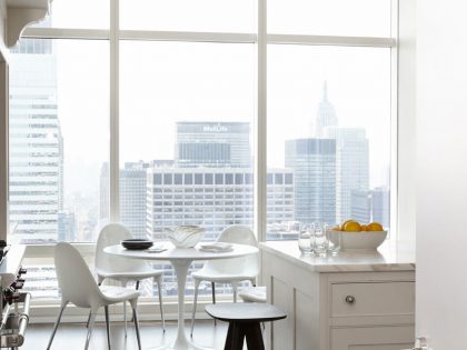 A Bright Modern Apartment Made with Elegance and Spectacular Views in New York City by Tara Benet (13)