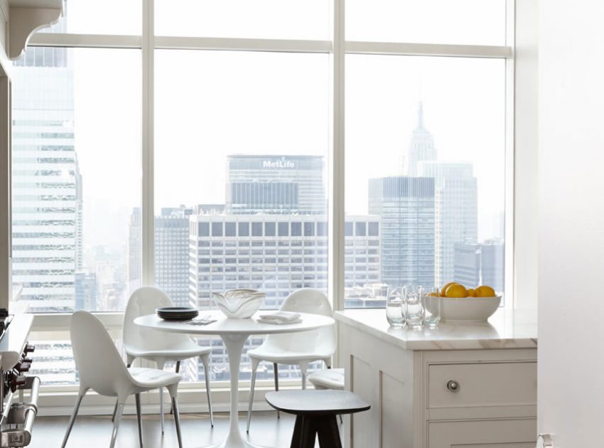 A Bright Modern Apartment Made with Elegance and Spectacular Views in New York City by Tara Benet (13)