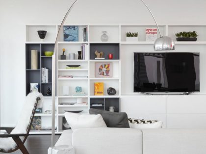 A Bright Modern Apartment Made with Elegance and Spectacular Views in New York City by Tara Benet (2)