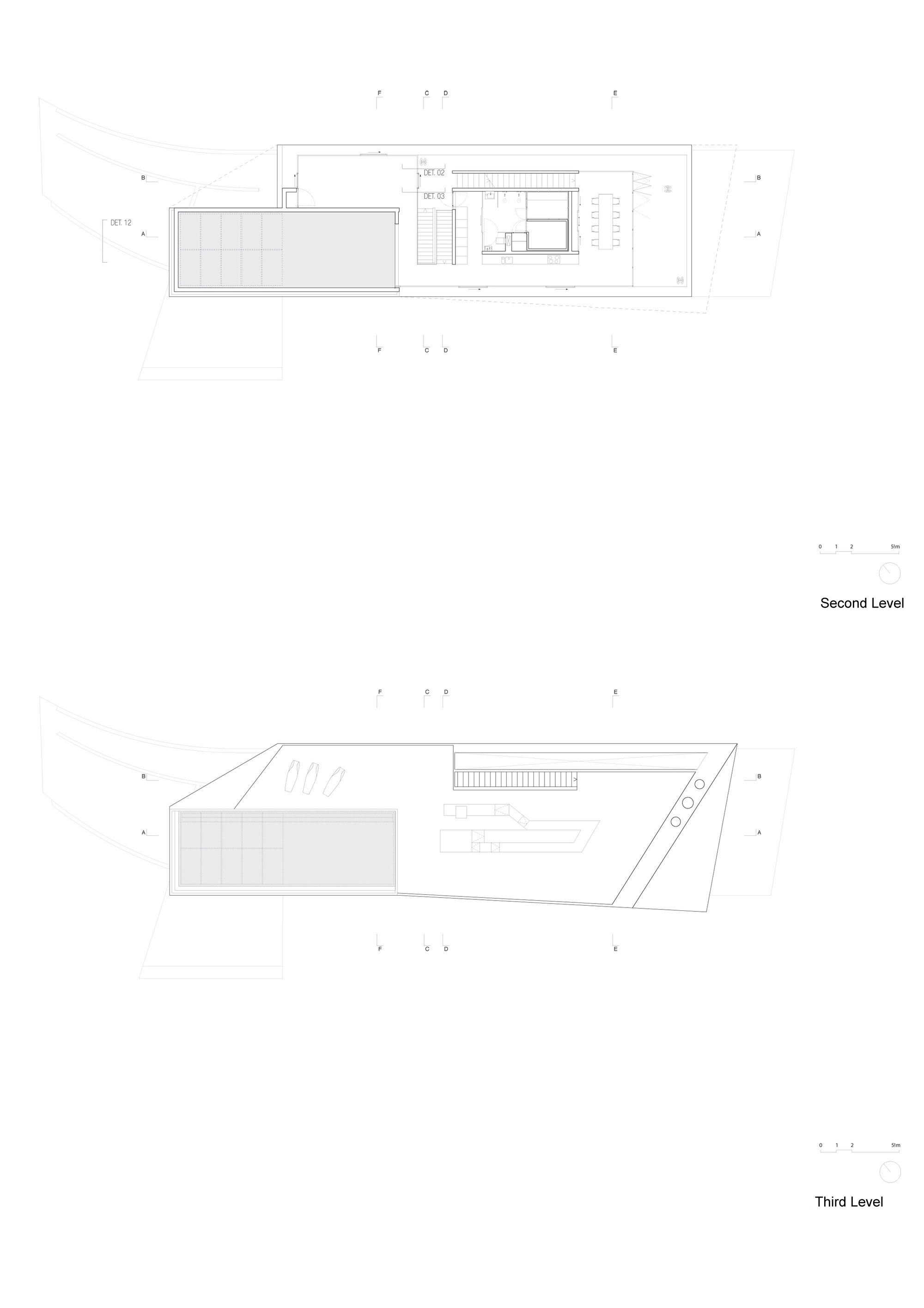 A Bright Modern Concrete Home with Cantilevered Rooftop Pool in Marbella, Spain by Wiel Arets Architects (19)