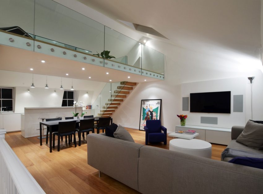 A Bright Modern Maisonette Apartment in the Heart of Maida Vale by Daniele Petteno Architecture Workshop (1)