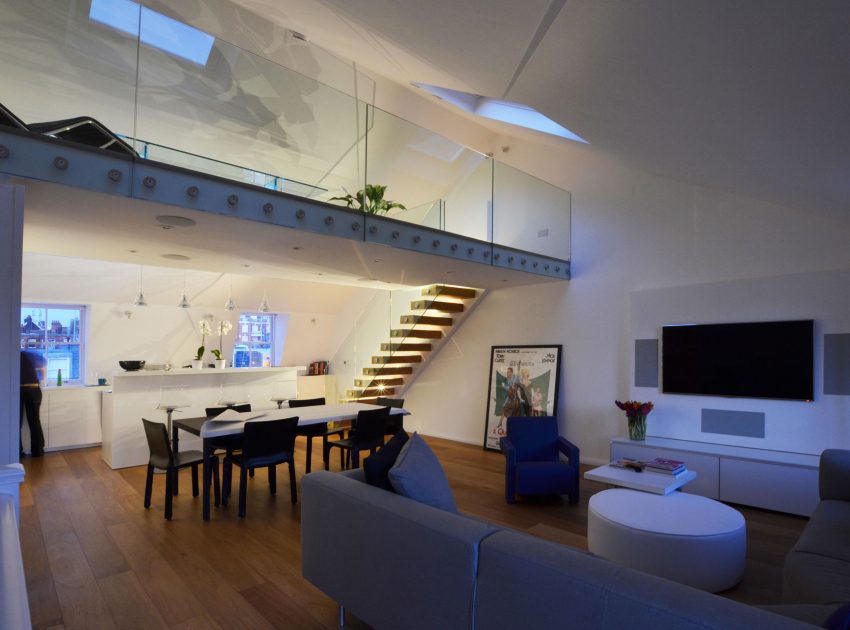 A Bright Modern Maisonette Apartment in the Heart of Maida Vale by Daniele Petteno Architecture Workshop (2)