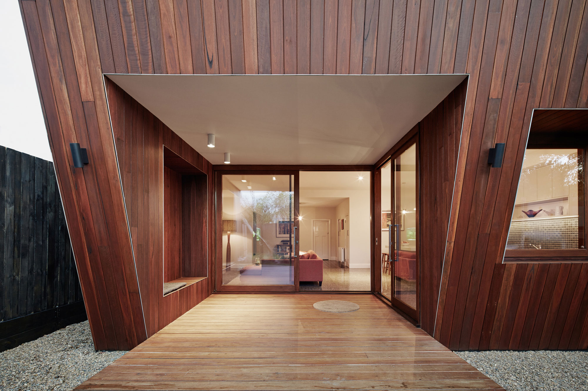 A Bright Timber-Clad Home with Vibrant and Luminous Interiors in Thornbury by Mesh Design (12)