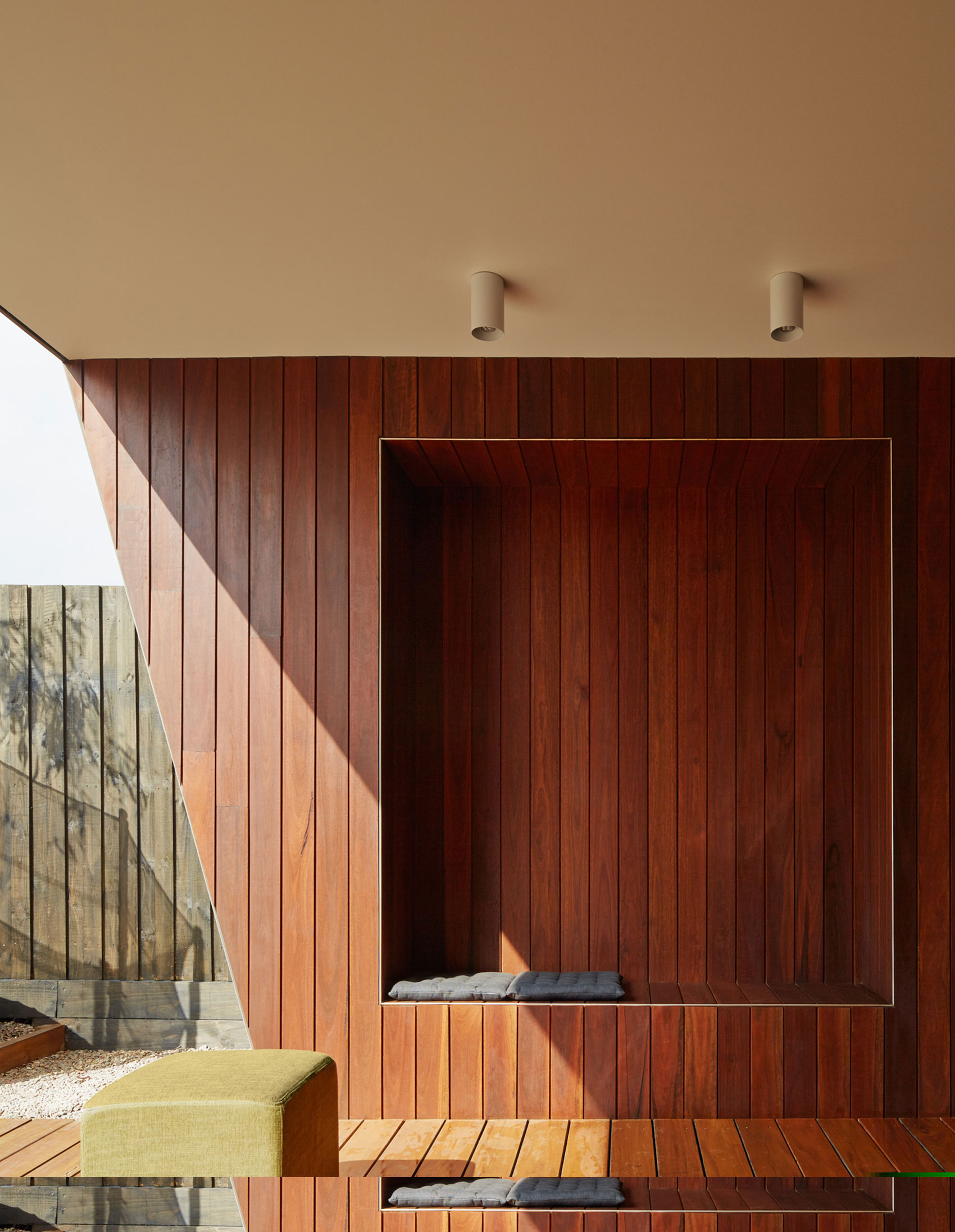 A Bright Timber-Clad Home with Vibrant and Luminous Interiors in Thornbury by Mesh Design (4)