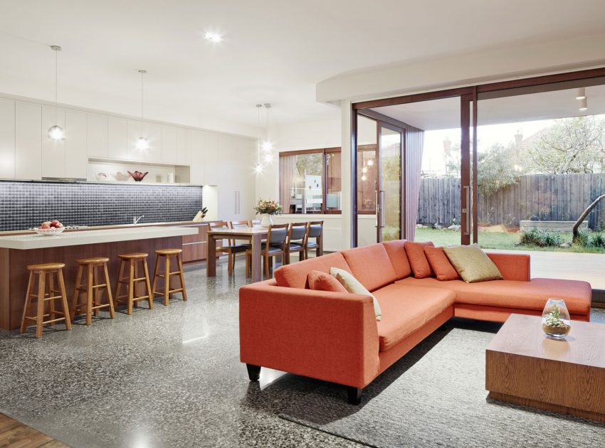 A Bright Timber-Clad Home with Vibrant and Luminous Interiors in Thornbury by Mesh Design (6)