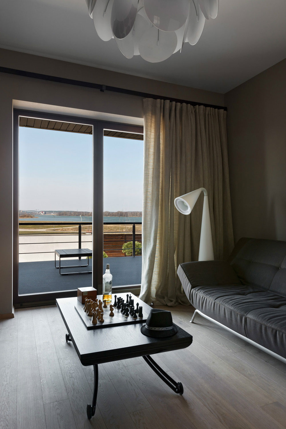 A Bright and Cheerful Modern Home with Industrial Furniture in Belarus by Anna and Stanislav Makeev (2)