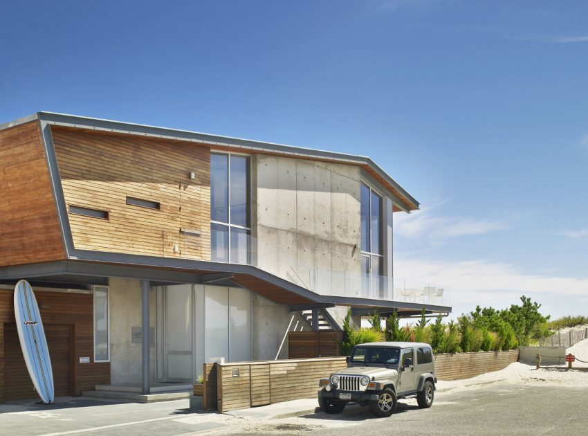 A Bright and Modern Beach House with Dramatic Ocean Views in Long Beach by West Chin Architects (1)