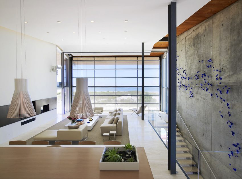 A Bright and Modern Beach House with Dramatic Ocean Views in Long Beach by West Chin Architects (13)
