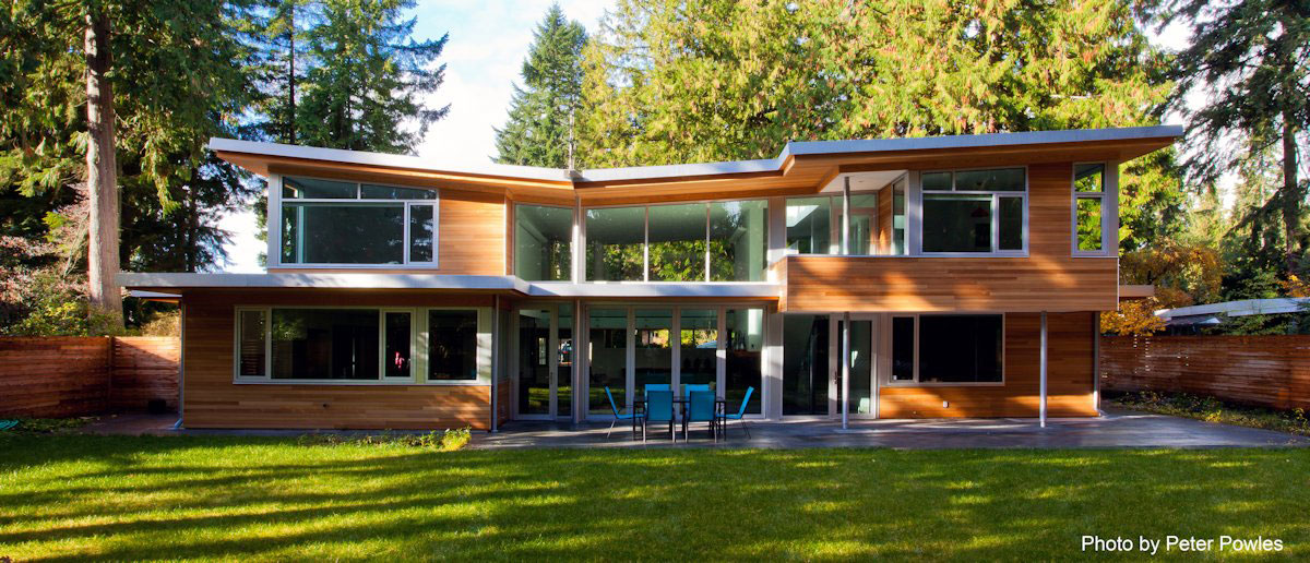 A Bright and Spacious Home Surrounded by Forest and Natural Elements in Vancouver, Canada by Kevin Vallely Design (1)