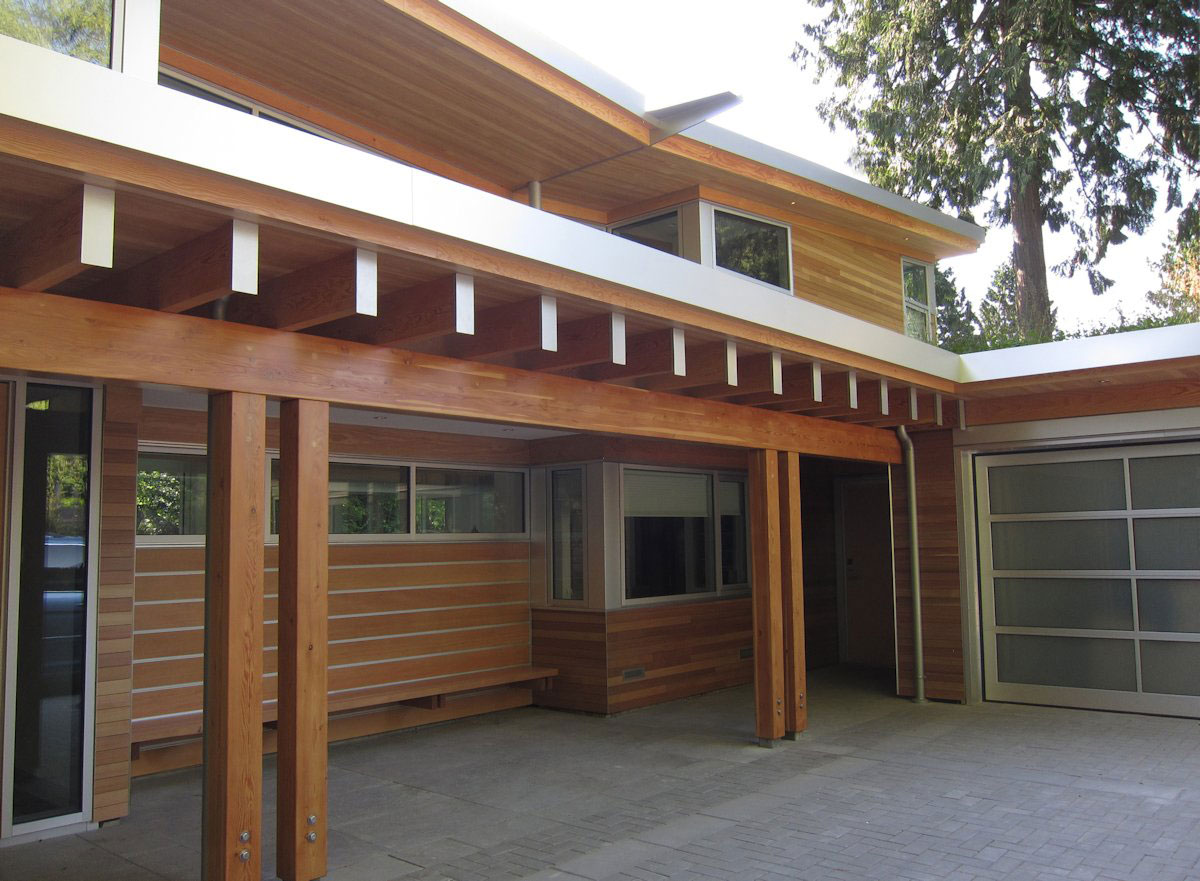 A Bright and Spacious Home Surrounded by Forest and Natural Elements in Vancouver, Canada by Kevin Vallely Design (8)