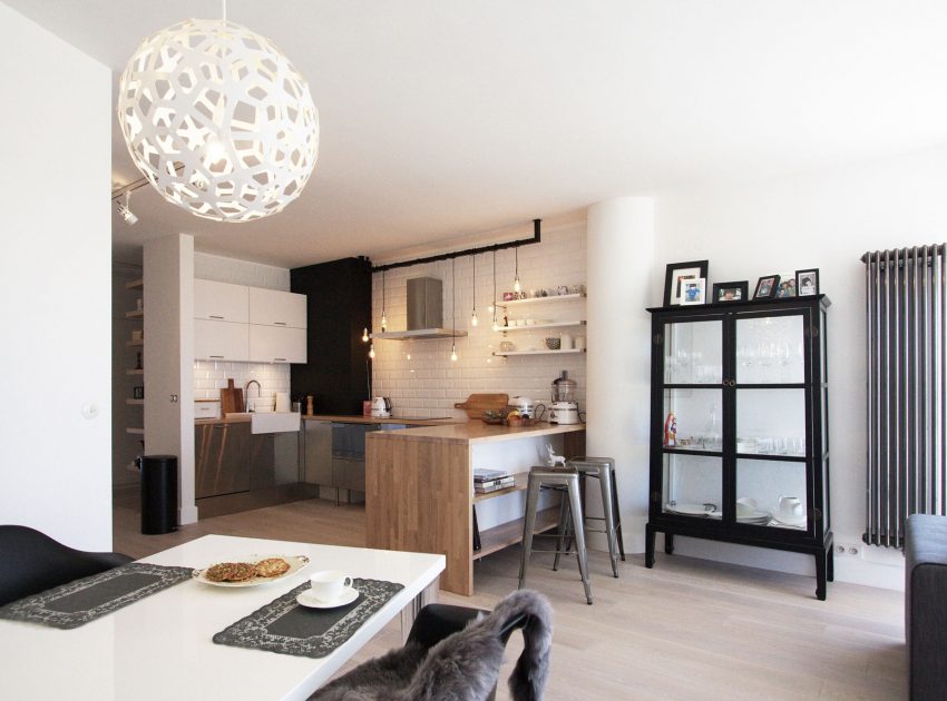 A Charming Scandinavian Apartment with Lovely and Cozy Interiors in Warsaw by Soma Architekci (4)