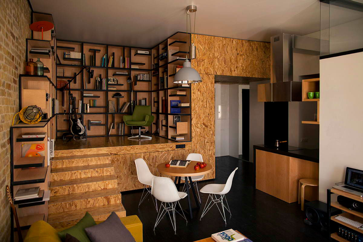 A Comfortable Family Apartment with Beautiful Arrangement and Layout in Kiev by Alex Bykov (1)