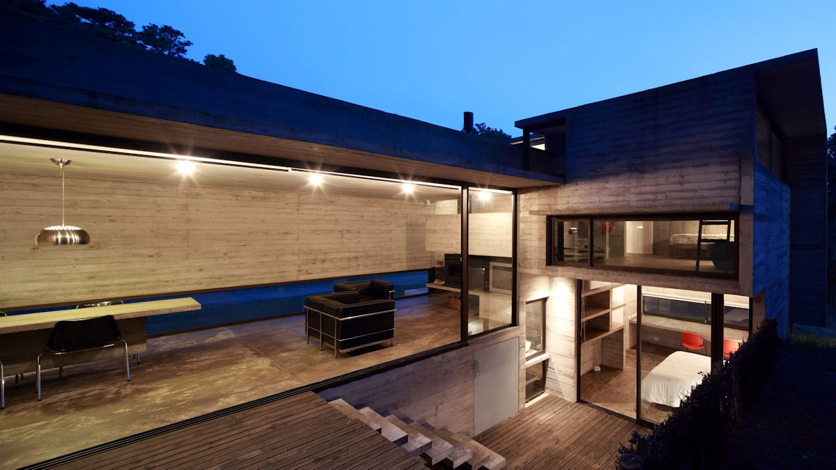 A Contemporary Concrete House Nestled in the Forest Glade with Natural Light of Buenos Aires by Luciano Kruk and María Victoria Besonías (17)