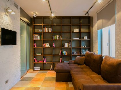 A Contemporary Minimalist Loft with High-Tech Elements in St. Petersburg