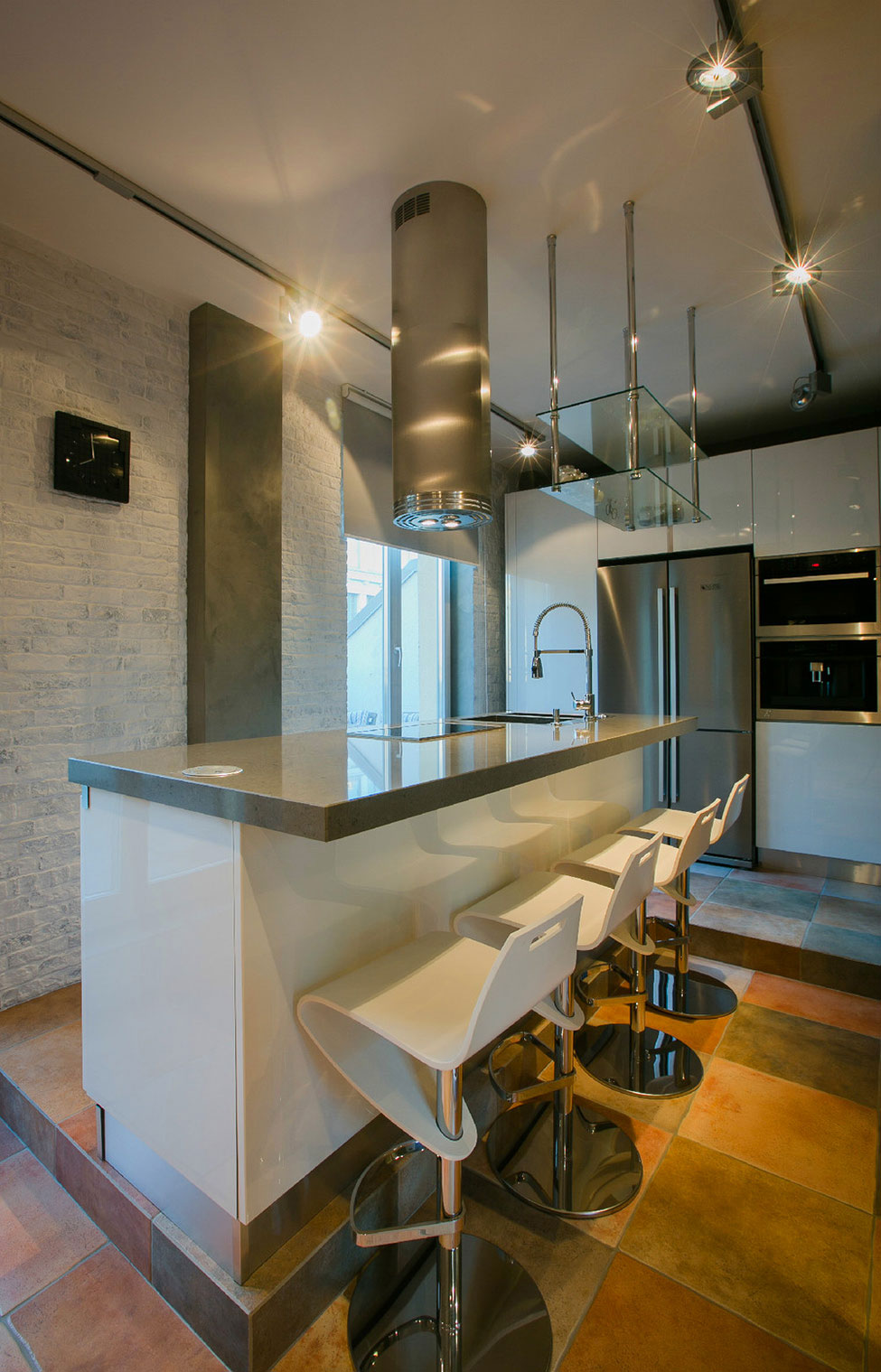A Contemporary Minimalist Loft with High-Tech Elements in St. Petersburg by Mariya Vasilenko (13)