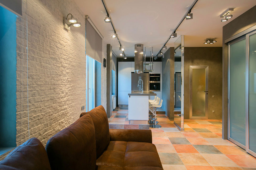 A Contemporary Minimalist Loft with High-Tech Elements in St. Petersburg by Mariya Vasilenko (2)