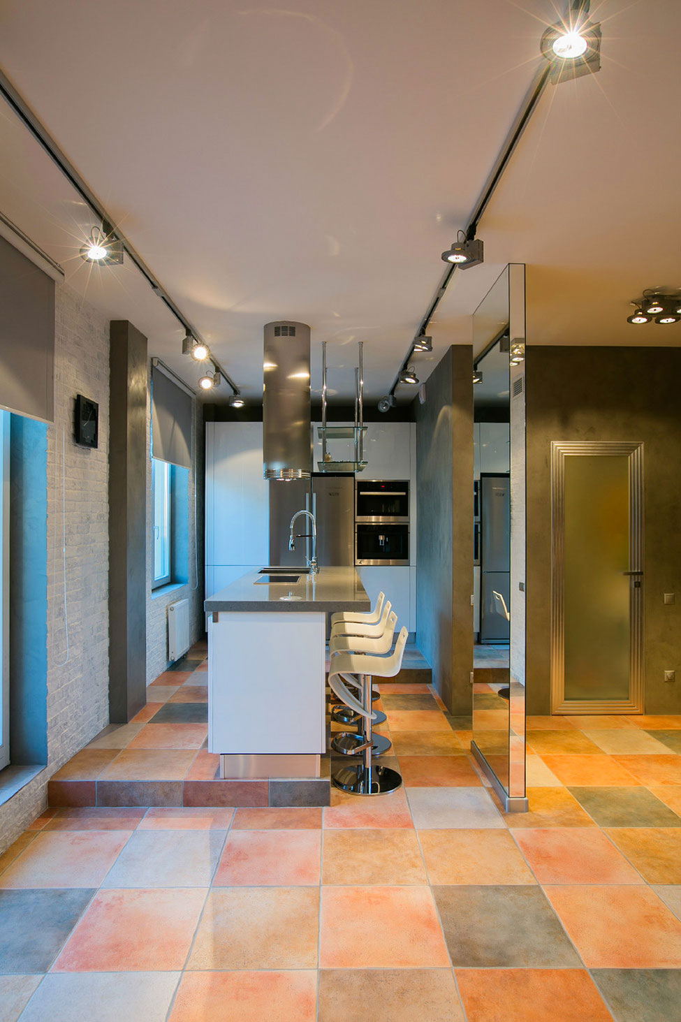 A Contemporary Minimalist Loft with High-Tech Elements in St. Petersburg by Mariya Vasilenko (7)