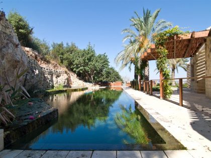 A Contemporary Stone House with Rough and Rustic Elements in Jerusalem, Israel by eran chehanowitz (2)