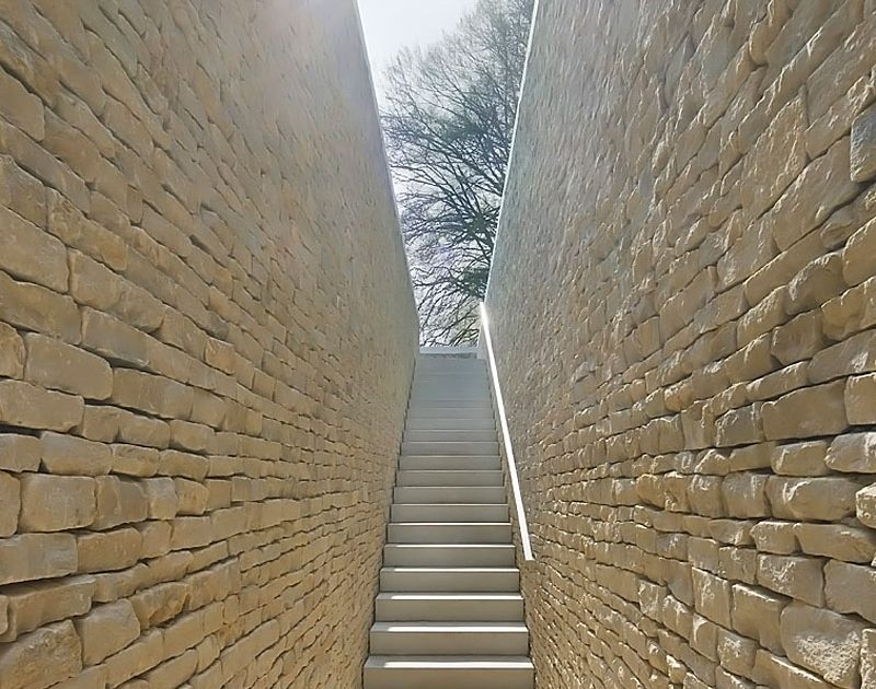 A Contemporary Vacation Home Surrounded by Perfect Landscaping and Green Rolling Grass in Cotswolds, England by Found Associates (13)