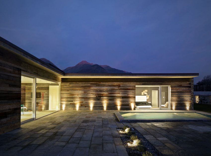 A Cozy Modern Stone Home Nestled in the Wonderful Mountains of Sondrio, Italy by Rocco Borromini (25)