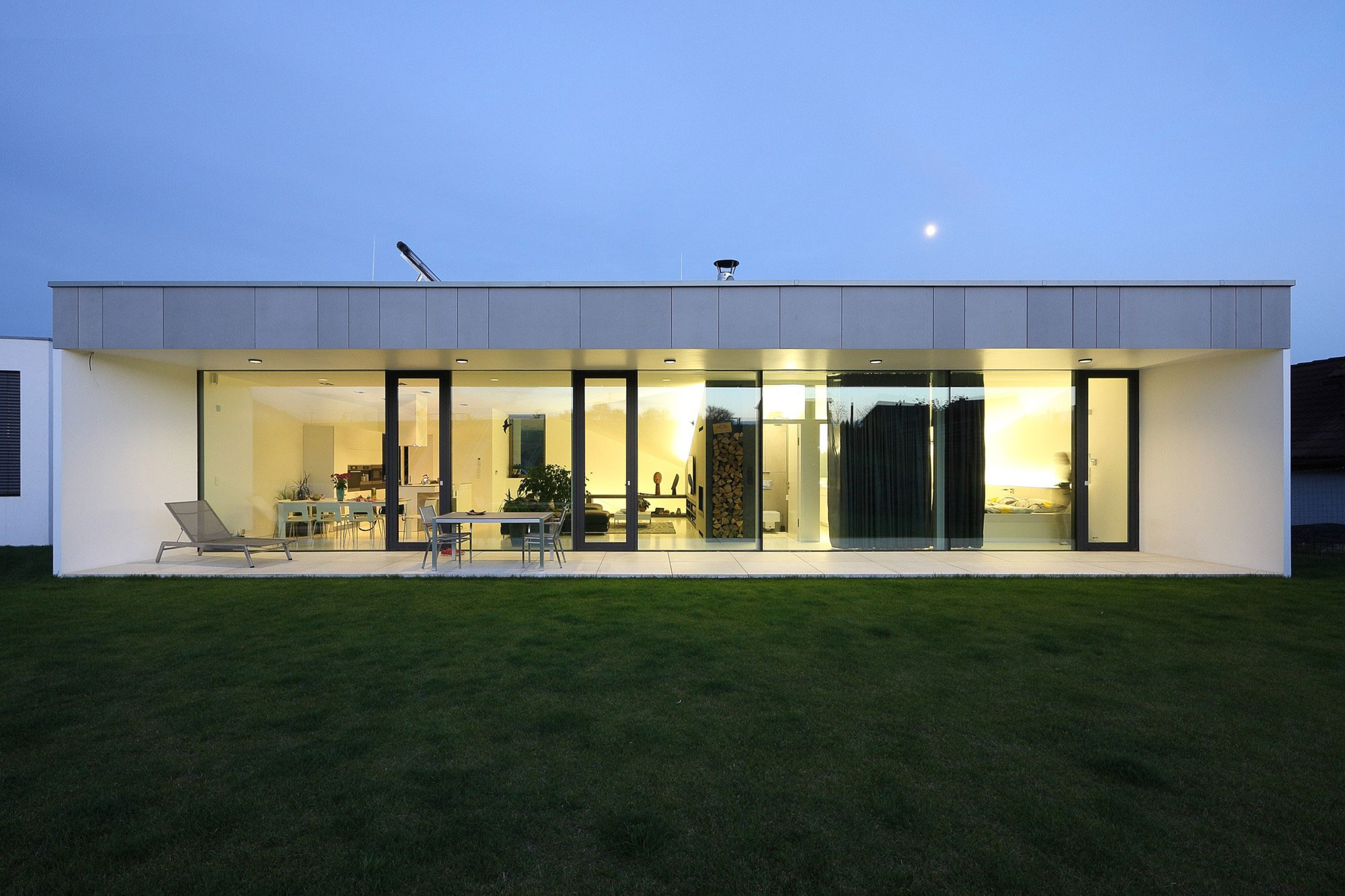 A Cozy and Luxurious Modern House for an Elderly Couple in Banská Bystrica, Slovakia by Pauliny Hovorka Architekti (20)