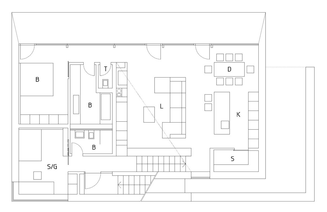 A Cozy and Luxurious Modern House for an Elderly Couple in Banská Bystrica, Slovakia by Pauliny Hovorka Architekti (23)