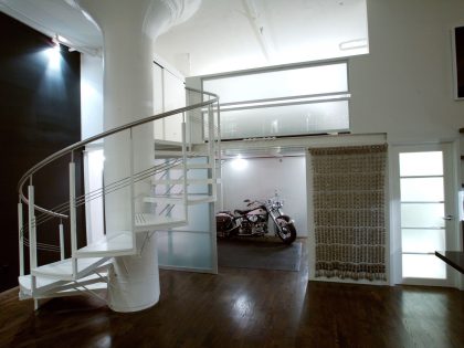 A Former Chewing Gum Factory Converted into a Beautiful Loft Apartment in Toronto by Dennis Dorion and Dorion Scott (9)