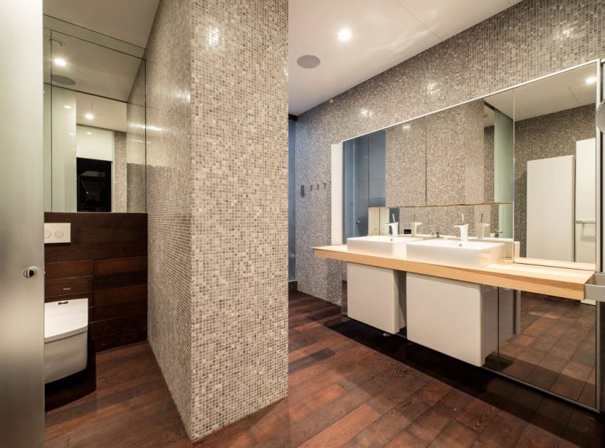 A Futuristic Modern Apartment with Eye-Catching Interior Designs in Moscow by Geometrix Design (13)