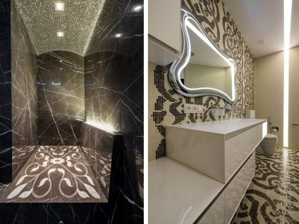 A Futuristic Modern Apartment with Eye-Catching Interior Designs in Moscow by Geometrix Design (15)
